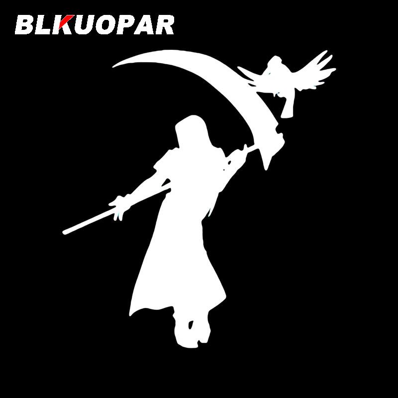 BLKUOPAR Game Sickle Warrior Car Stickers Games Characters Decal Sunscreen Die Cut Windows Caravan Car Styling