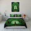 Nature-Inspired Celtic Design Set Kid'S And Adults' Bedroom Decor, Exquisite Three-Piece Bedding Set Gift