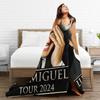 Luis Miguel Flannel Blanket Winter  Warm Soft Throw Blanket for Child Home Decor Funny Bedspread Sofa Bed Cover