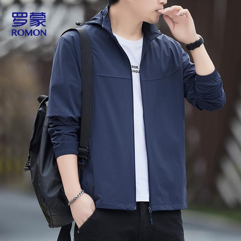 ROMON Men's Summer Ice Silk Sun Protection Jacket
