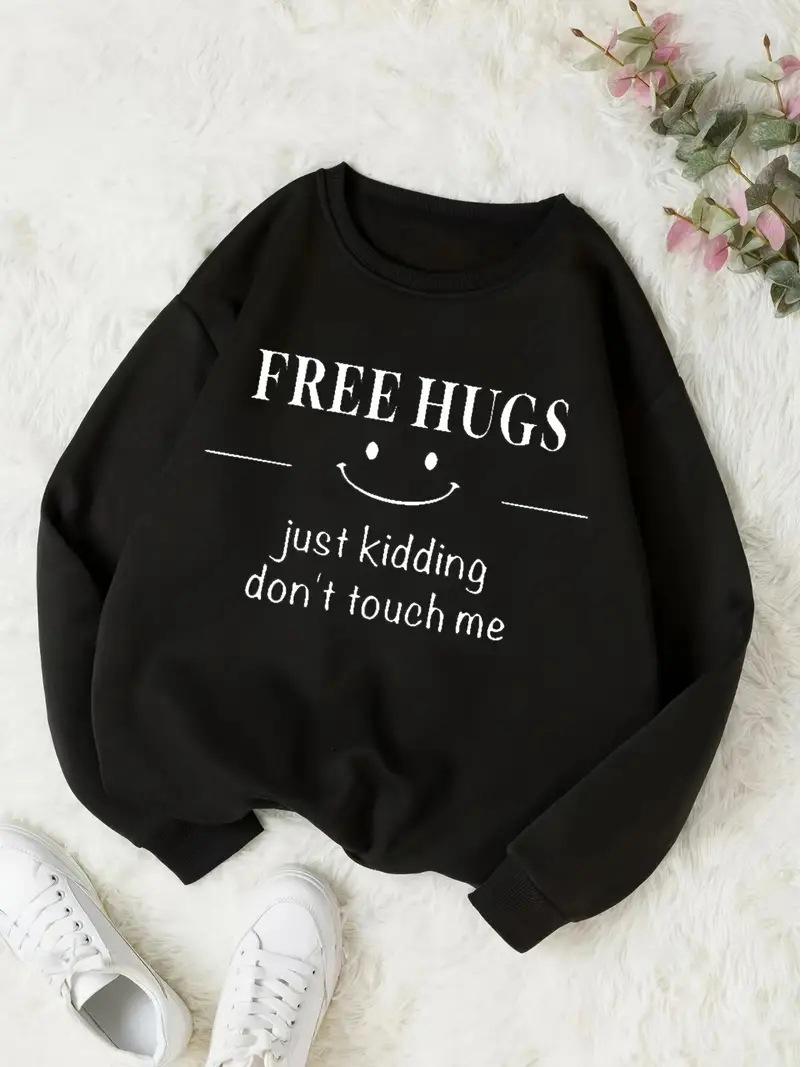 

Женский свитер с принтом, с круглым вырезом, европейский и американский стиль, 2024 XXL чёрный