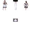 Katzenmädchen Dienstmädchen Kostüm Cosplay Kleid mit Polyester Mischung für Halloween Anime Fans