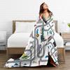 Riley Blake C12512 Coperta in Flanella T-Thomas The Train Friends Binari del Treno Biancheria da Letto Super Calda Coperte per Copriletto Divano Letto