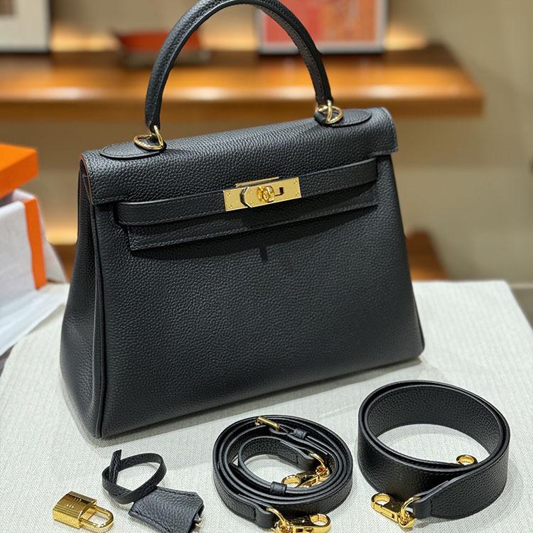 

Новая модная высококачественная сумка с широким плечевым ремнем, женская сумка из коровьей кожи с одним плечом, сумка через плечо Niche Bag 25x11x20cm чёрный