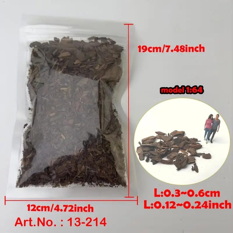 

Пакет 50г Реалістична Мініатюрна Камінь Кора для Моделювання Ландшафтів своїми руками, Ідеально підходить для Військових Пісочних Столів, 3D Моделей Місцевості та Деталізованих Дизайнів Декорацій 0.12in~0.24in