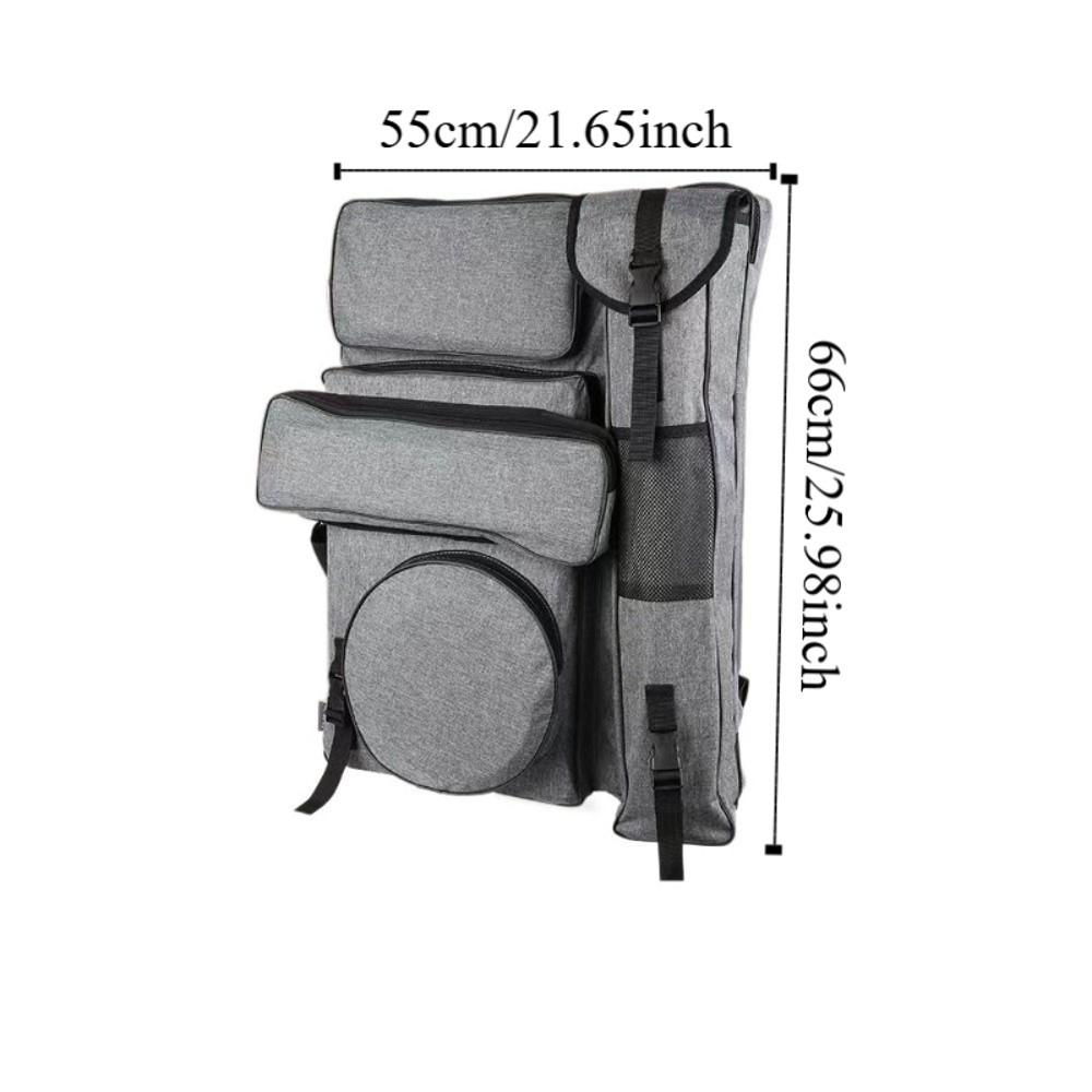Waterproof Sketching Tools Art Bag Canvas Artist Canvas Backpack Portable Drawing Board Bag Travel