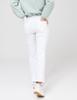DOYOUKNOWMC 25Ss Thin Cotton Spandex Waistband Semi-Bootcut Autumnal Light White Pants
