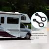 Campers Motorhomes Third Wheel Shower Door Travel Latches Flexible Strap Securely Suitable for Travel F100158276 0273349