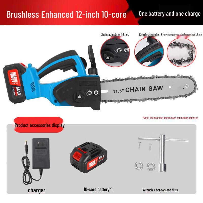 

Lanmo 12-inch Cordless Lithium Electric Saw CN plug (adapter included)