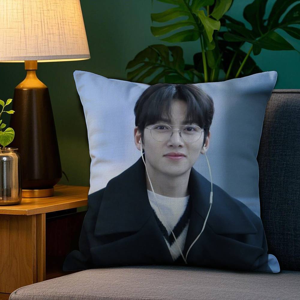 Federa Cuscino J-Ji C-Chang Wook Divano Soggiorno Camera da Letto Stampa Double-sided Cuscino Quadrato Copricuscino per il Riposo
