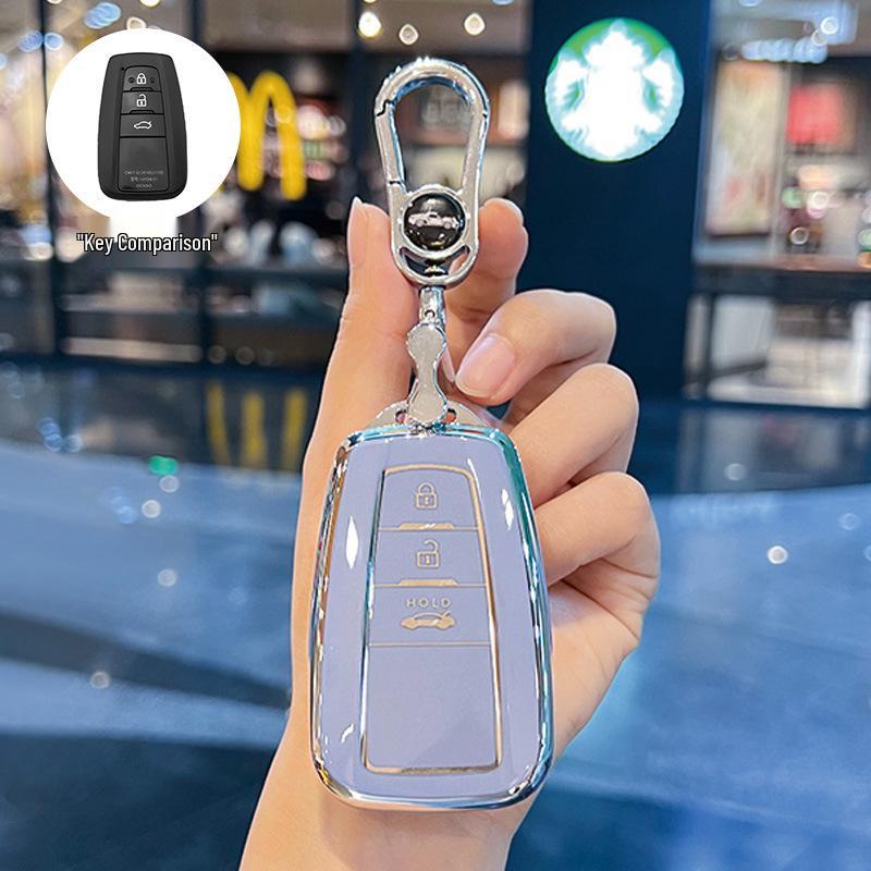 Women’s Key Covers for Toyota: Corolla, Camry, Levin, Avalon, Highlander, RAV4, and CHR.