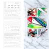 6Pcs/Set Fishing Bait Painting Template, Reusable Plastic Painting Stencils, Translucent PVC Washable Cutout Pattern Fishing Lure Art Supplies
