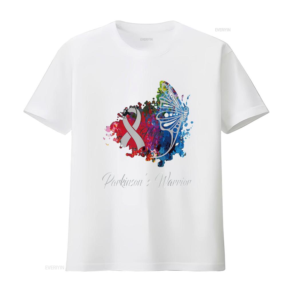 Womens Parkinson S Disease Awareness T Shirt Black X Large Vintage Washed Comfortable Top For Everyday Wear Streetwear Homme