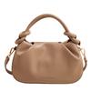 Ielgy Korean Style High-End All-Match Dumpling Bag Autumn Winter Pleated Cross-Body Handbag