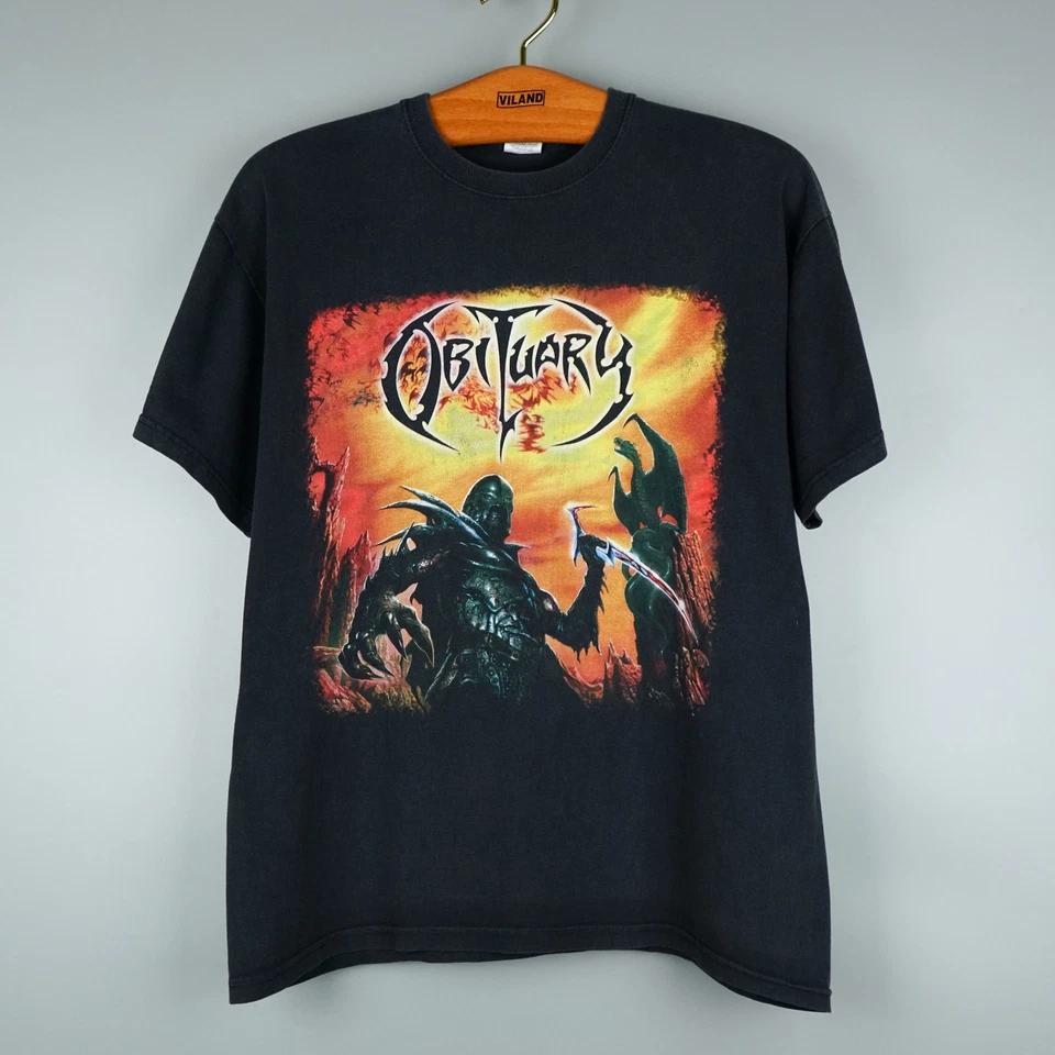 Vintage 2008 Obituary tour t-shirt Death Metal L