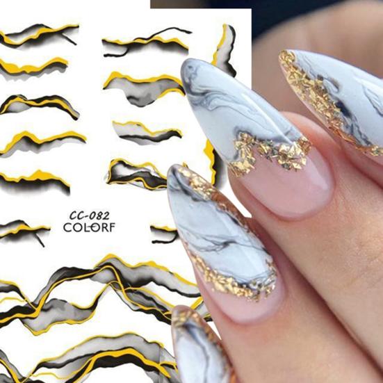 Transfer de unghii Multifuncțional Efect de lungă durată Autocolante atractive de artă bună DIY Artizanat manual Accesorii Cadou de aniversare