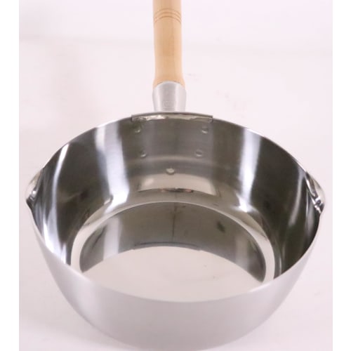 K three-layer steel snow flat pot 21cm