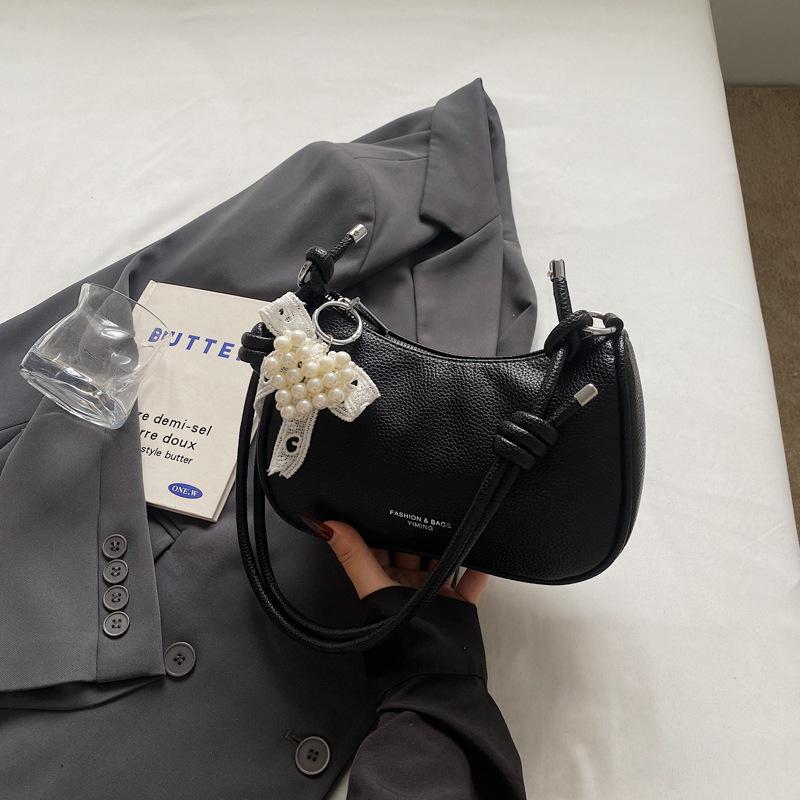 High-end small bag women's summer new fashion niche messenger bag one shoulder underarm dumpling bag