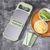 5 In 1 Stainless Steel Vegetable Cutter Carrots Fruit Peeler Slicers Kitchen Tool Multi-Function Food Salad Shredders Cooking