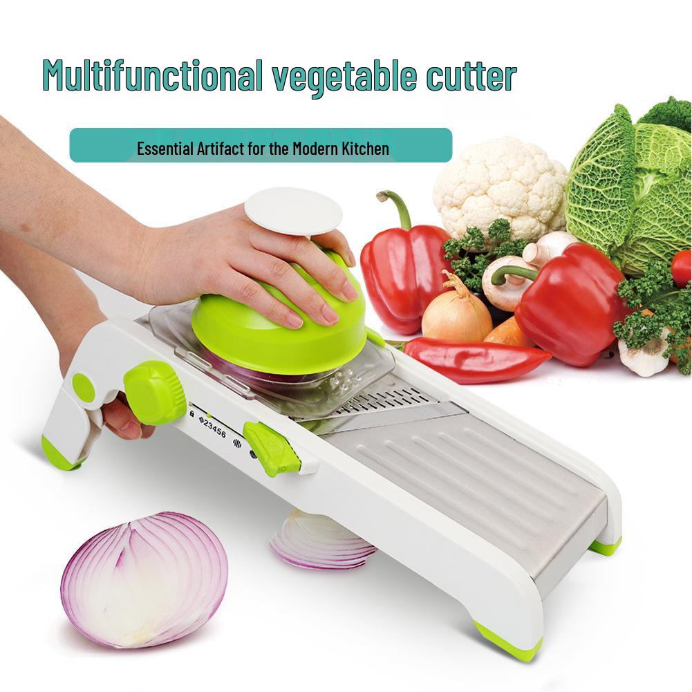 Multi-functional Vegetable Cutter & Grater: Radish & Potato Slicer/Shredder