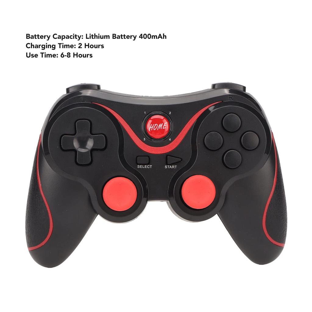 X3 Wireless Game Controller for Computer Game Controller Gamepad for Mobile Phone TV CP VR PC,