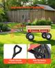 VEVOR Pull-Along Wagon for Kids, 101cm Toddler Wagons with Wooden Panels & Handle, Supports Up To 150kg