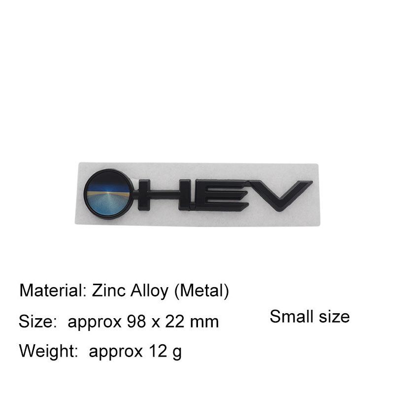 3D Car Styling HEV For car Hood Fender trunk Rear Bonnet Nameplate Decal Emblem Badge Sticker