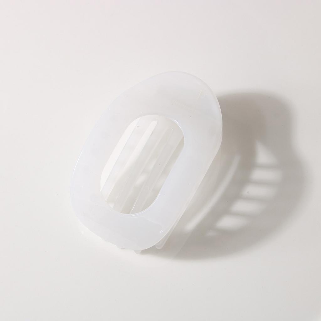 Forcina piatta ovale a becco d'anatra, clip per la parte posteriore della testa, presa forte, clip semplice, accessori per capelli