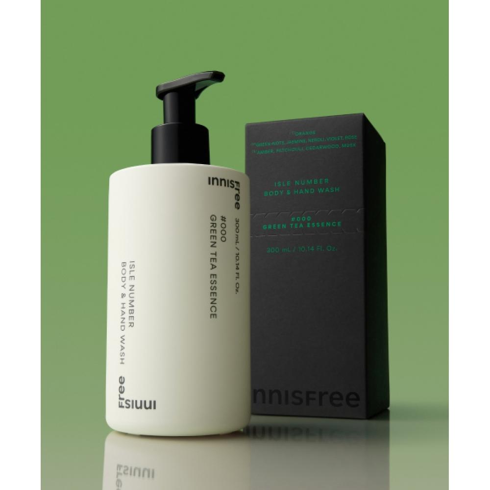 

Innisfree Isle Number Body And hAnd Wash [green Tea Essence] 300ml FREE