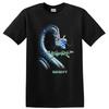 Dragonforce Rock Metal Maglietta Drago Blu Fantasy Musica Tee con Infinito