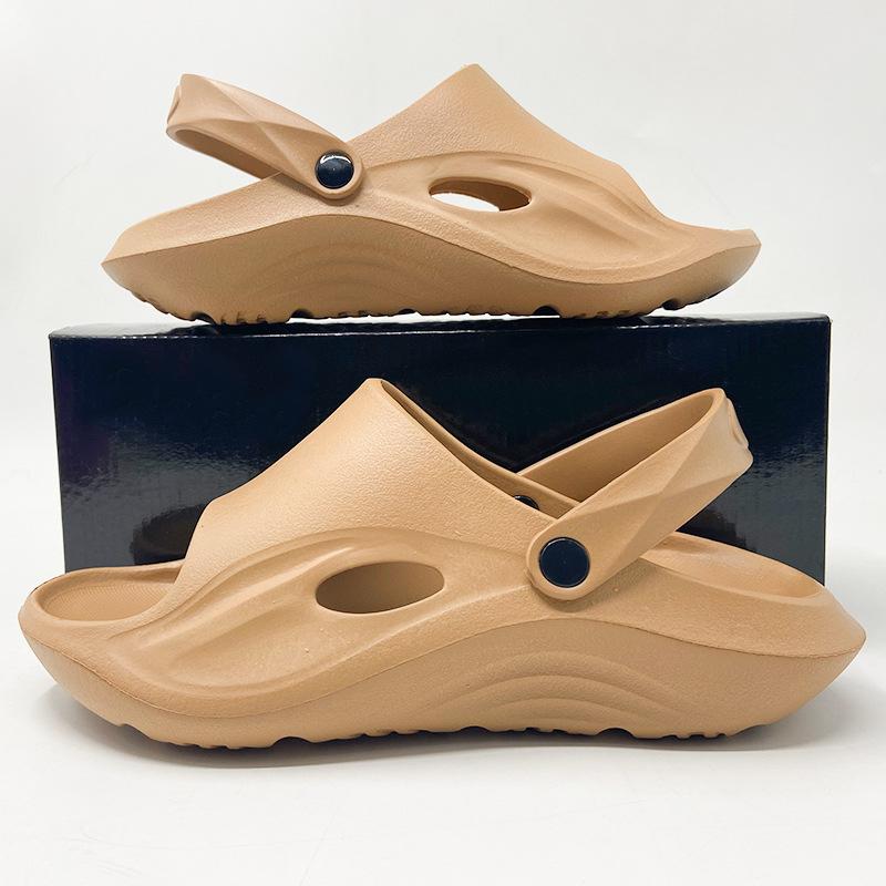 Papuci de exterior cu toc înalt pentru pantofi EVA pentru femei de stil nou cu talpă din burete pentru îmbrăcăminte în aer liber