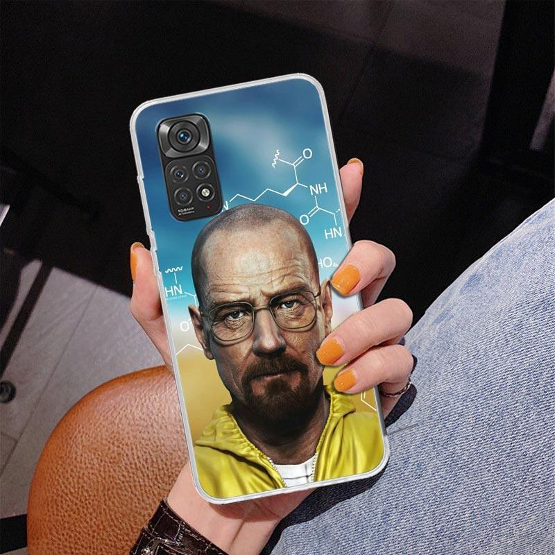 Breaking Bad WalterWhite Phnoe Case for Phnoe Case for Xiaomi Redmi Note 15 14 14S 13 Pro Plus 12 12S 11S 11E 10S 10 11T 5G Uniq
