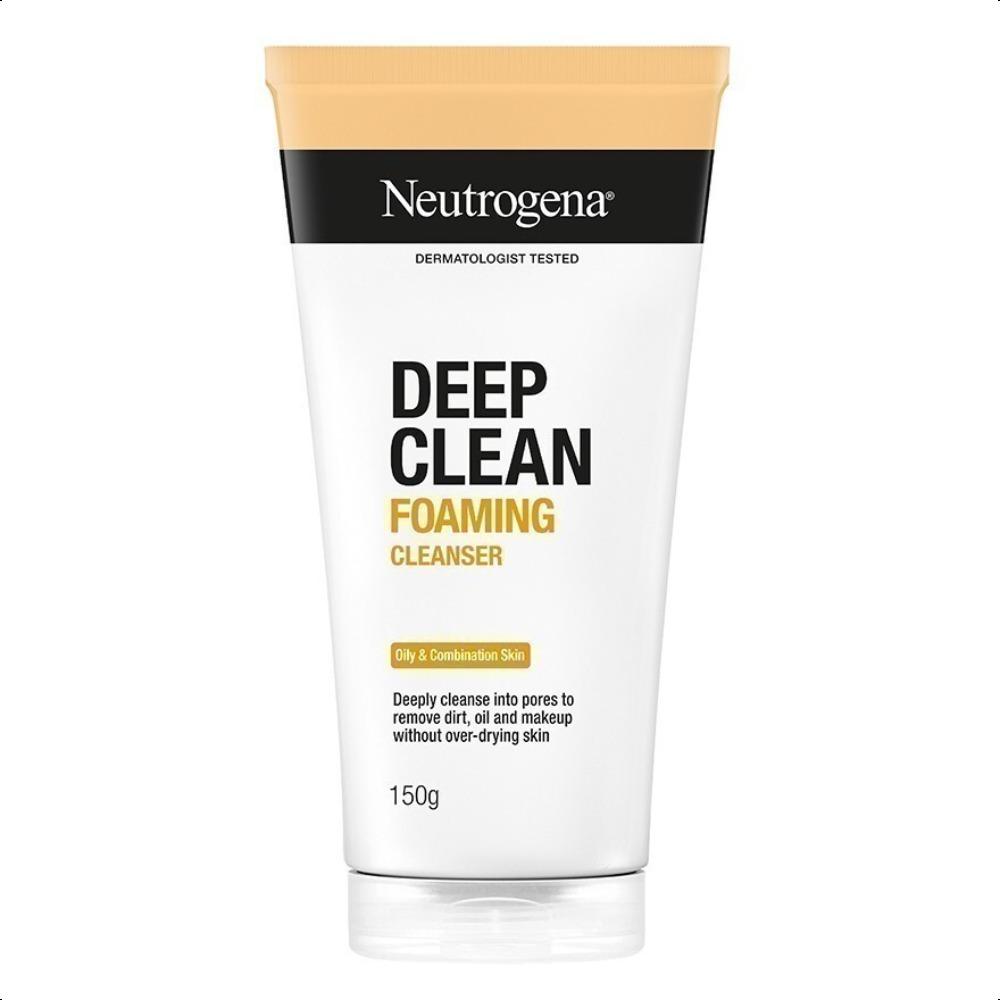 

Neutrogena Deep Clean Face Washing Foaming Cleanser Oily Combination Skin 150g 150g