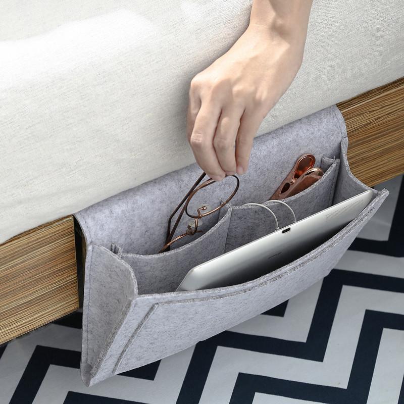 Storage Bed Head Hanging Storage Bag Storage Hanging Basket