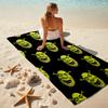 1pc Shrek4 Beach Towel, Comfortable and Thick, and Swimming/Bath/Picnic/Camping Towel, Suitable for Seaside Beaches