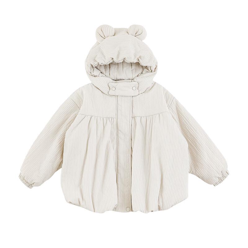 Yoyou Girls  Thickened Fleece-Lined Winter Jacket 80