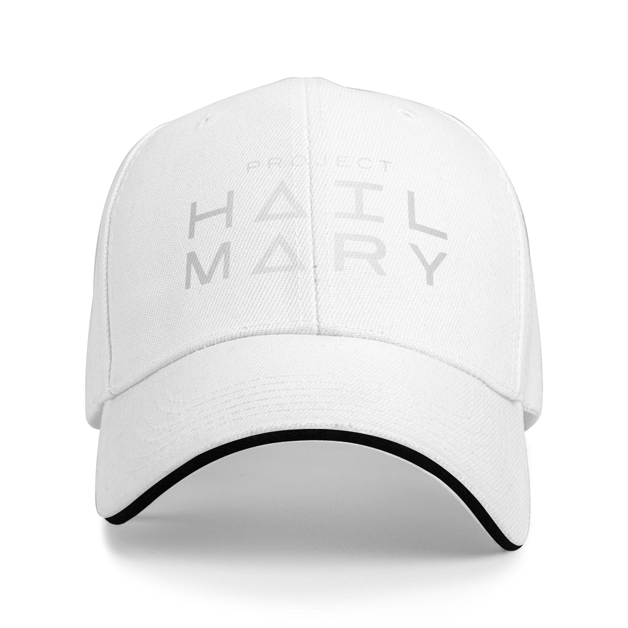 

Project Hail Mary Logo Casual Baseball Cap Summer Trucker Hat Sun Outdoor Sport Snapback Cap Men Street Style Baseball Caps As Picture белый