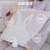 45x45cm Handmade 3D Plush Rabbit Pillowcase Ins Popular Embroidered Sofa Cushion Cover Cozy Bedroom Decorative Pillow Cover
