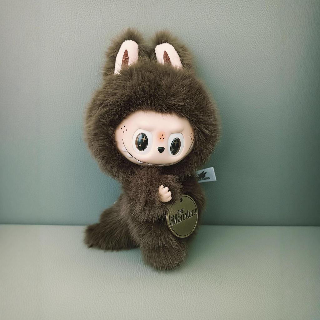 Labubu Green VL Plush Vinyl Doll Pendant