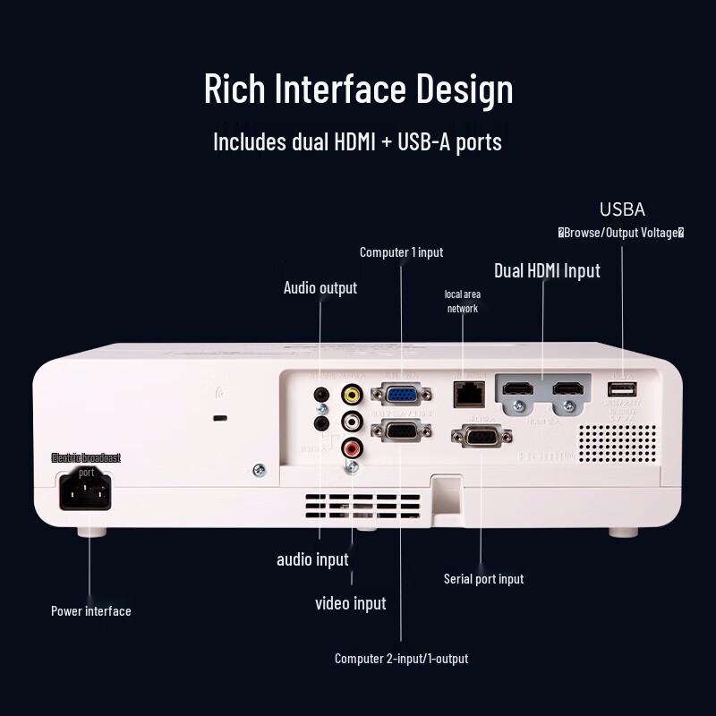 Panasonic PT-WX3401 3LCD XGA Business Projector (CN version)