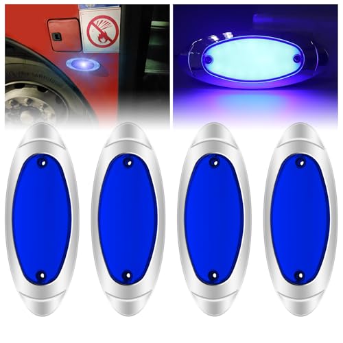 

Ygmylandbb LED Marker Lamp Side Marker LED Lamp Truck Trailer Industrial Vehicle Ship Shoulder Light Side Light Width Light Compatible with 12V/2