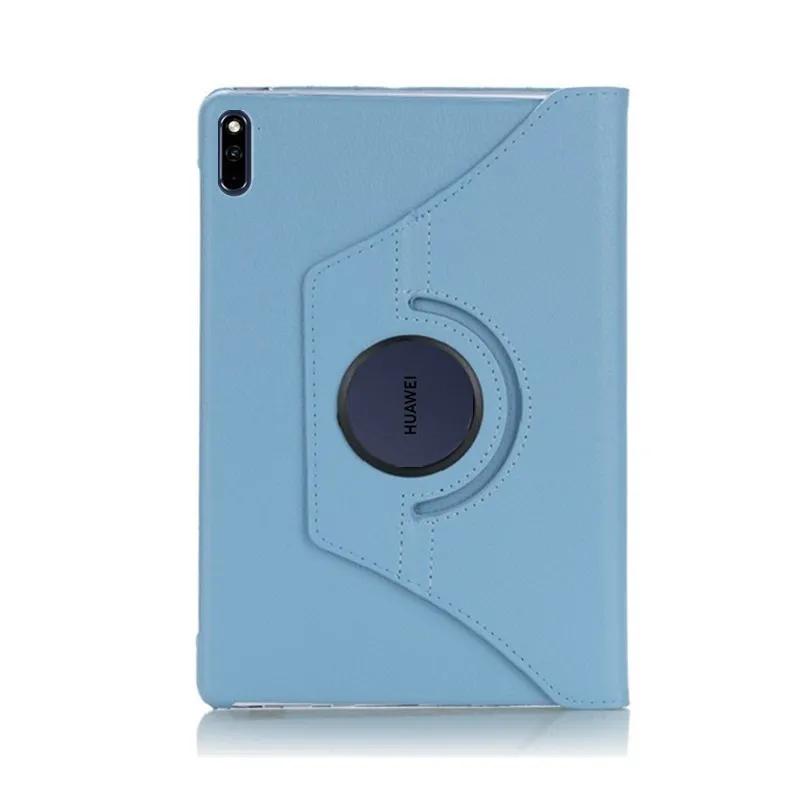 360° drehbare Hülle für Huawei MatePad 10,4" 2020 2022 BAH3-W09/AL00/W59 Tablet-Ständer-Abdeckung BAH4-AL10/W09 Funda Capa PU-Leder