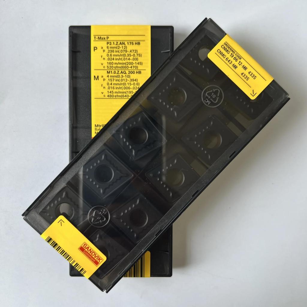 Original Sandvik / CNMG190612-MR 4335 / CNC lathe carbide blade 10 Pcs