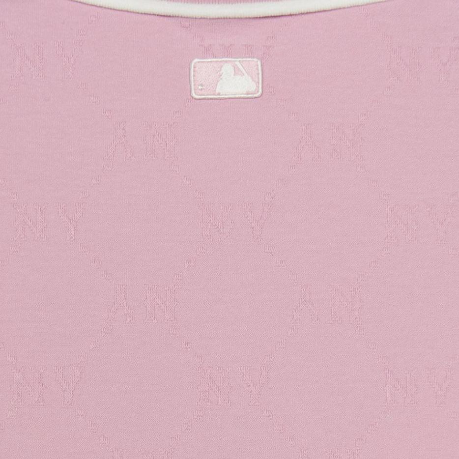 New MLB New York Yankees Polo Shirt Women's Pink 3FPQM0353-50PKM