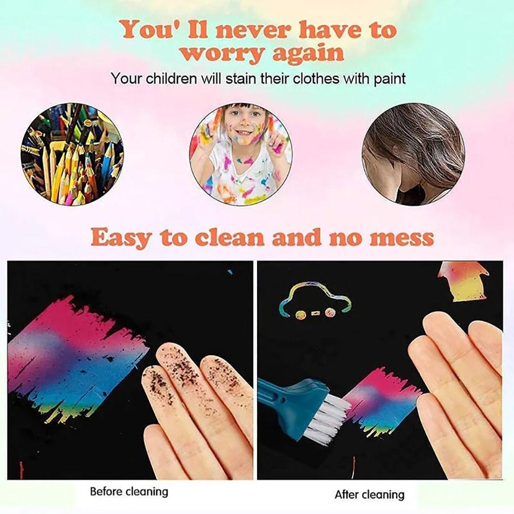 Papel para rayar de 16/32K con palo de bambú, 20 unidades, kit de pintura artística, papel de dibujo duradero