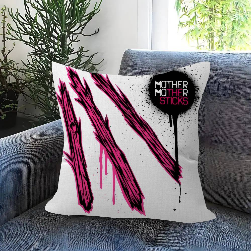 Popular Band Mother Mother Personalized Picture Text Home Decorative Pillows Household Gifts 45X45Cm