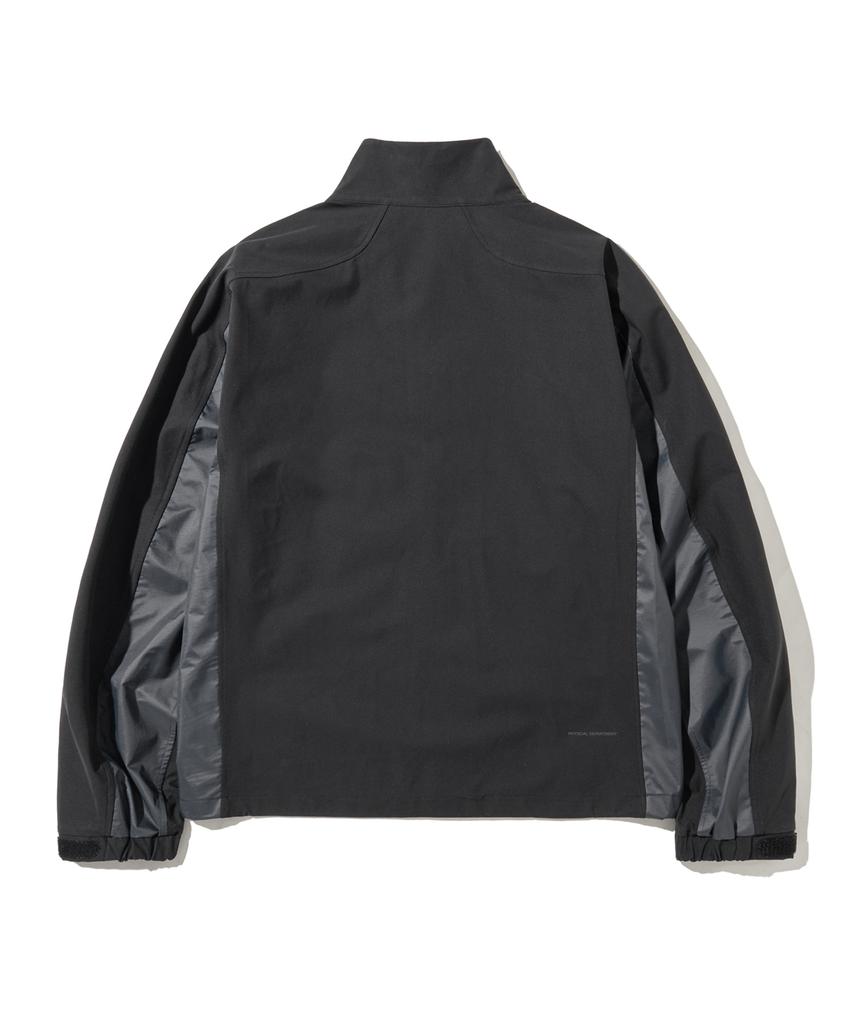 Phyps Motorcycle H-Tech 3Layer Wind Shield Track Jacket Black