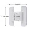 Refrigerator Door Auto Lock Safety Drawer Closer Baby Proofing ABS Material Anti-Open Drawer Closer For Baby Children Protection