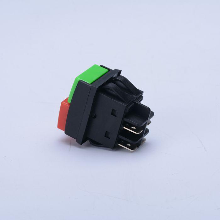 5pcs Rocker Switch KCD4 WF03-C1 ON OFF Botao Start Stop Botao De Controle Duplo Vermelho