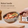 Stylový korejský hrnec na instantní nudle a polévku pro plynové a indukční sporáky - Ideální na ramen, mořské plody a další